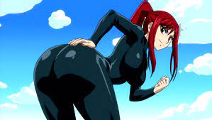 Jiggle Butt Erza showing off her booty [anime] : r/fairytail