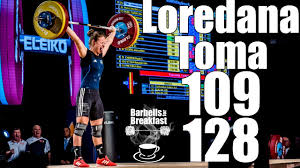 November 14, 2019 · · Loredana Toma 63kg Romania 109kg Snatch 128kg Clean And Jerk 2017 World Champion Youtube