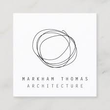 There are tons of ideas on our board!. Minimal And Modern Designer Scribble Logo Square Business Card Zazzle Com Square Business Cards Design Square Business Card Design Studio Logo