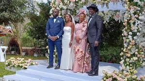 Uhuru and ruto attends the kiraitu murungi's daughter wedding and this is his message to her. Ywc2n 3eqwf6qm