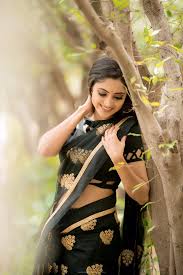 Actress teja reddy hot navel show stills in saree at mela movie location. Actress Ayesha Beautiful Stills In Black Saree South Indian Actress