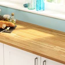 32mm solid wood worktops by at top