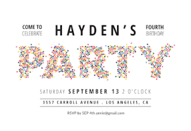 Birthday Party Invitations Online Free Printable Sprinkles Printable Invitation Template Customize Add Text And P Birthday Invitation Templates Printable Birthday Invitations Birthday Party Invitations Free
