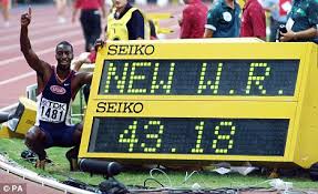 Check spelling or type a new query. Will Lightning Bolt Strike Thrice Usain Lining Up Johnson S 400m World Record Daily Mail Online