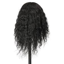 Black mannequin head with curly hair. 48cm 100 Human Hair Hairdressing Mannequin Head Practice Model Long Curly Hair Alexnld Com