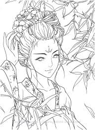 Cute coloring pages adult coloring pages coloring sheets coloring books silkscreen bible art copics digital stamps cute illustration. Download Classic Chinese Portrait Coloring Book Pdf Printable Hd Star Coloring Pages Cartoon Coloring Pages Coloring Books