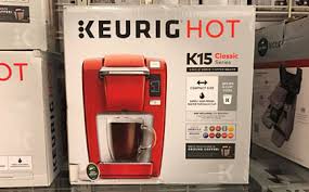 If coffee completes your commute, connects you to the computer or simply helps you keep concentration, come to kohl's for our collection of keurig coffee makers, not to mention our great variety coffee maker accessories. Keurig K15 Coffee Maker As Low As 42 Orig 120 Free Shipping Simple Coupon Deals
