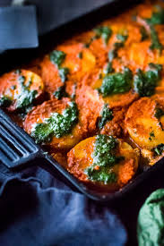 Combine the peppers, eggplant, tomatoes, zucchini, onion, olive oil and ½ teaspoon salt on a large rimmed baking sheet. Polenta Lasagna With Smoky Red Pepper Sauce Feasting At Home