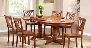 Iconic Furniture Tcn Dbsov90 Ch56 Cn Oval Dinning Table And Double X Back Chair 90 Cinnamon Oval Table Dining Extendable Dining Table Pedestal Dining Table