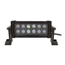 8 Inch Led Light Bar Dual Row 36 Watt Combo Ultra Blackout