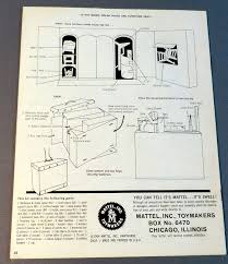 Vintage Original 1964 Barbie S New Dream House Assembly Instructions Illustrated Barbie Dream House Dream House Barbie