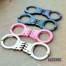 Why is your answer for best hinged handcuffs different from another website? Special Force Hinge Real Handcuffs Metal Double Lock Tactical Hand Cuffs Keys Ebay