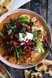 Winter Vegetable Coconut Curry With Garlic Butter Naan The Original Dish Recipe Healthy Recipes Vegetable Curry Healthy Winter Meals