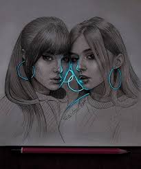 The most beautiful and cute female that you want to draw is already waiting for you. Easy Pencil Art Easy Pencil Drawing Ideas For Girls