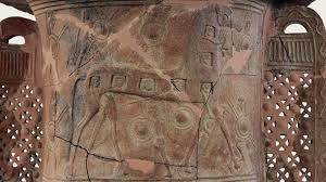 They built a wooden horse, which they left outside the city. A Trojan Horse From Mykonos Ancient World Magazine