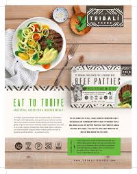 In This Sell Sheet We Highlighted The Prepared Patties And The Fun Well Designed Box Great Job Trib Food Design Product Sales Sheet Graphic Design Brochure