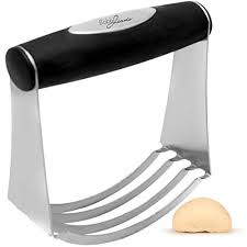Pastry Cutter By Bobbi Jean S Stainless Steel Dough Blender For Baking With Sharp Blades Kitchen Home Pastry Cutter Bakeware Set Pastry