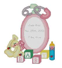 This vintage pattern from a book that was first published in 1916, for example, was originally intended for newborn clothing as a lovely embroidered detail for plainer garments. Amazon Com Unique Birth Announcements Cross Stitch Patterns Baby Cross Stitch Patterns Cross Stitch Patterns Stitch Patterns