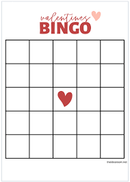 You will be able to make bingo cards with the parameters of your choice, design the cards by importing images and play a game with the virtual bingo caller. Valentine Bingo The Idea Room