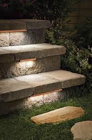 Kichler Bronze Deck Step And Bench Lighting Backyard Lighting Landscape Lighting Design Outdoor Stair Lighting