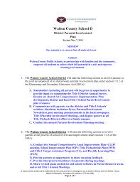 Planned parenthood federation of america es una organización sin ánimo de lucro que provee servicios de salud sexual reproductiva, abortos y planificación. District Parent Involvement Plan