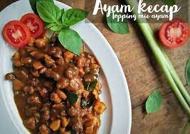 Langkah Membuat Ayam Kecap Topping Mie Ayam Sedap Resep Us Recipe Resep Makanan Daging