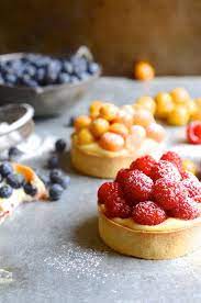 Creme Patissiere Summer Berry Tarts Bibbyskitchen Recipes Recipe Desserts Tart Baking Tart Recipes
