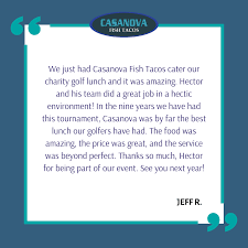 Filter and search through restaurants with gift card offerings. What Our Happy Customers Are Raving About Casanova Fish Tacos