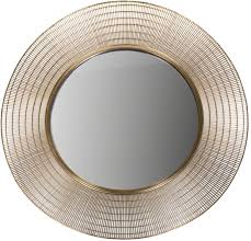 3,7 sur 5 étoiles 122. Miroir Rond En Metal Dore Gold