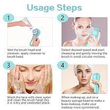 Clarisonic brushes come in different models and brush heads designed to cater to your skin needs. Facial Cleansing Brush Rechargeable Misiki Exfoliating Brush Red Blue Function Face Spin Brush Ipx7 Waterproof With 5 Brush Head Usb Charging For Cleansing Exfoliating Massaging Removing Blackhead By Misiki Shop Online For