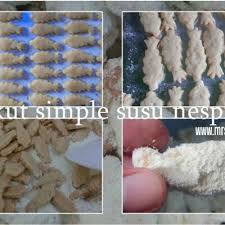 Selain bergizi, camilan ini juga bisa jadi pengenal rasa manis untuk mereka. Resepi Biskut Simple Susu Nespray