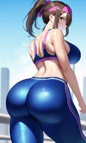 Yoga Pants Big Breasts Anime beauties - Page 5 - HentaiEra