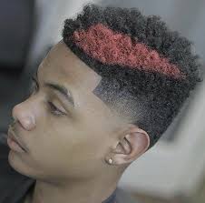 Hair Parts Dyed Hair Designs For Men Afro Hairstyles Men Dyed Hair Men