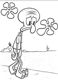 Pin By Shannon Garrett On Vayda Coloring Books Spongebob Drawings Printable Coloring Book