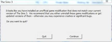 It is surprising to see that cheaters are now attracted towards game file modification over aimbot feature. Mod The Sims Game Help Ts3 Unofficial Modification Error