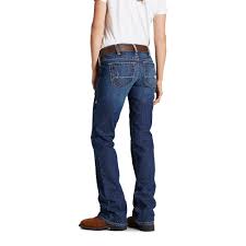 buy ariat womens fr mid rise boot cut jeans ariat online