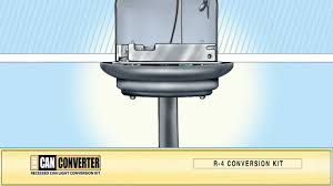 How To Install Pendant Lighting Track Lighting Flush Mount Lighting The Can Converter Model R4 Youtube