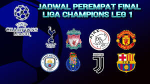 Akan ada banyak pertandingan yang seru. Jadwal Perempat Final Liga Champions Leg 1 Dibuka Tottenham Berhadapan Manchester City Youtube