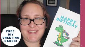 Download your free birthday cards from below. How To Make Your Own Free Printable Birthday Cards Youtube