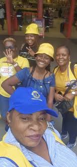 PKLC members at the Annual Retreat of Lions Club in Liberia. Held in Grand  Bassa County