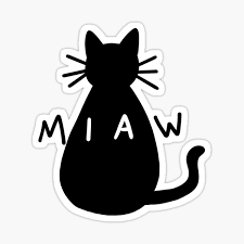 What does miaw stand for? Miaw Stickers Redbubble