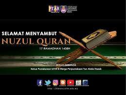 14 cuti umum rasmi pada tahun 2019. Salam Nuzul Al Quran Perpustakaan Uitm Quran Library Salam