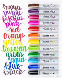 Add Some Color To Your World With Vibrant Artist Quality Drawing Supplies Sharpie Drawings Creative Lettering Lettering