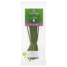 Eggs are a natural pair with the garlicky onion flavor of this green herb. Morrisons Fresh Chives Morrisons