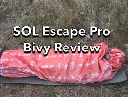 SOL Escape Pro Bivvy Review - SectionHiker.com
