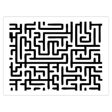 Maze Texture Square Stencil For Cake Decoration Serial Etsy Black And White Abstract Abstract Backgrounds Free Vector Illustration