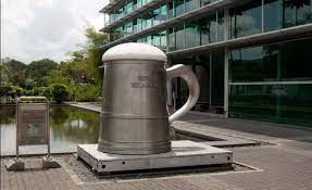 When struck gently, it produces a resonant sound. Royal Selangor Pewter Factory Kuala Lumpur Holidaygogogo