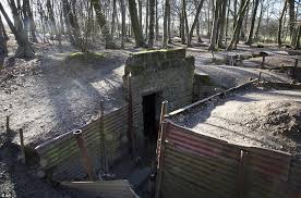 British Trenches Are Preserved At Hill 62 Sanctuary Wood In Ypres Belgium The Farmer Who Owned The Site Was Required To L Ypres Belgium Belgium Travel Ypres