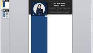 Powerpoint pun boleh buat resume yang cantik dan menarik. Guna Powerpoint Pun Boleh Buat Resume Yang Cantik Menarik Kerja Kosong Kerajaan