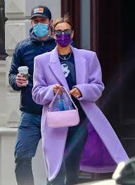 Lensed by hugo comte, wears burberry looks for both images. Irina Shayk Out In New York 01 28 2021 Hawtcelebs